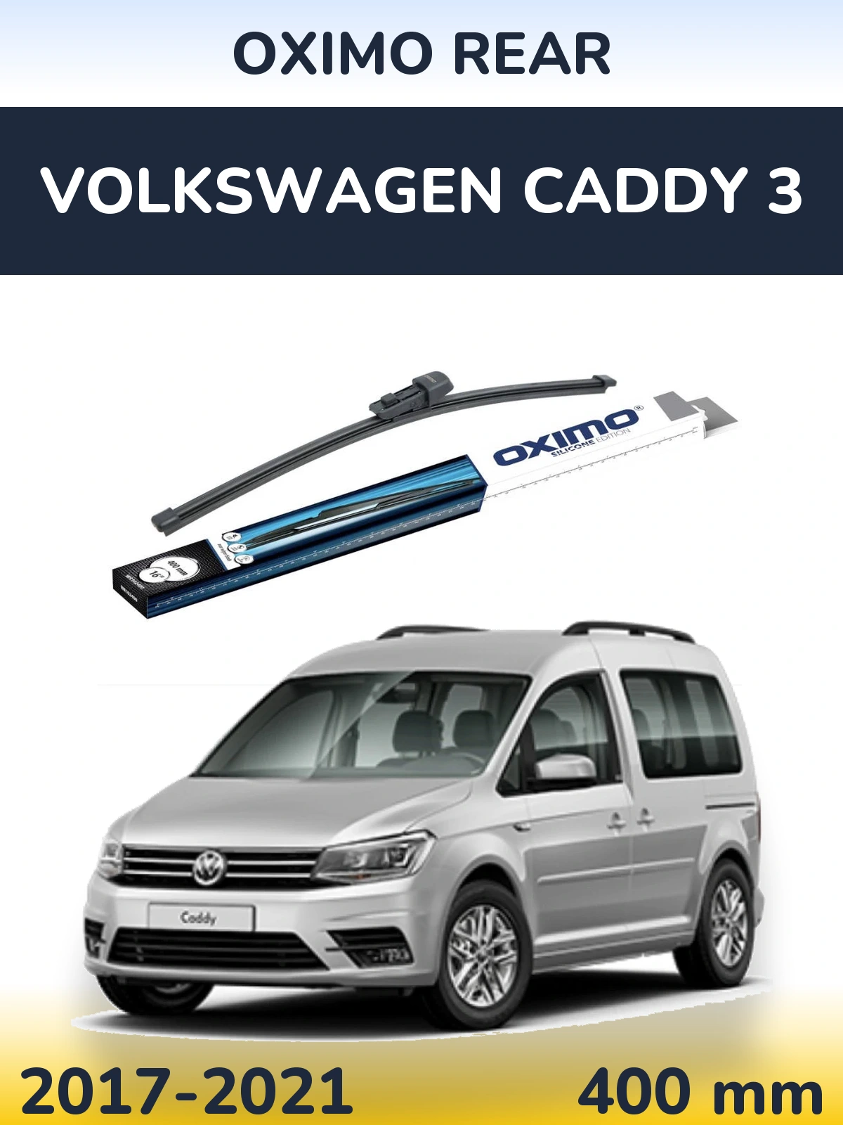 Tylna wycieraczka Oximo Rear 400 mm do Volkswagen Caddy 3 2017-2021