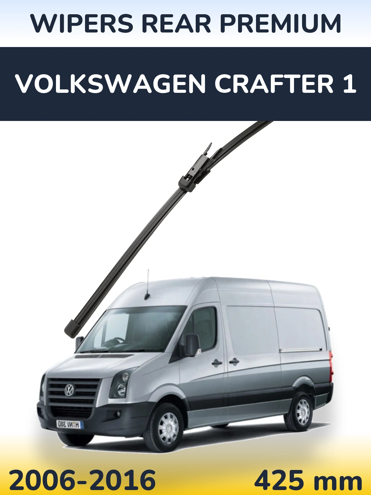 Tylna wycieraczka WIPERS REAR PREMIUM 425 mm do Volkswagen Crafter 1 2006-2016