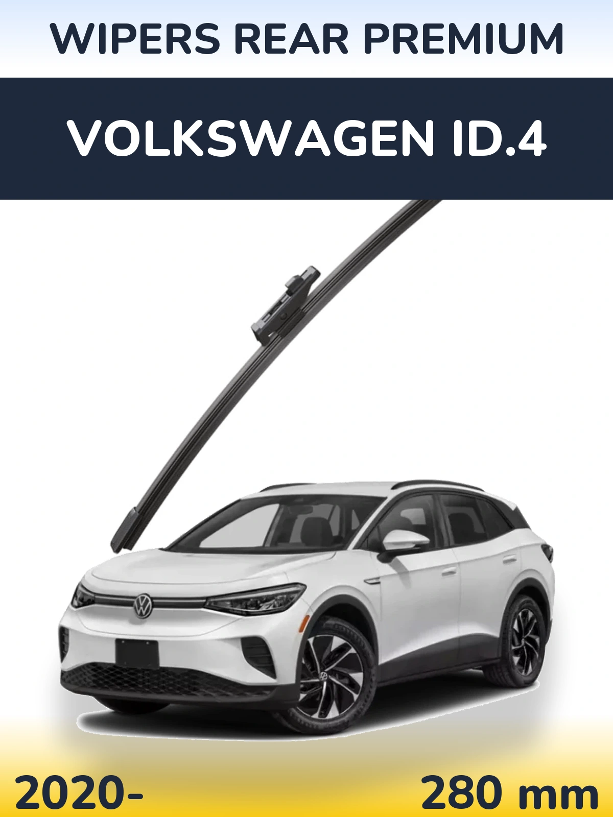 Rear wiper blade WIPERS REAR PREMIUM 280 mm for Volkswagen ID.4 2020-2026