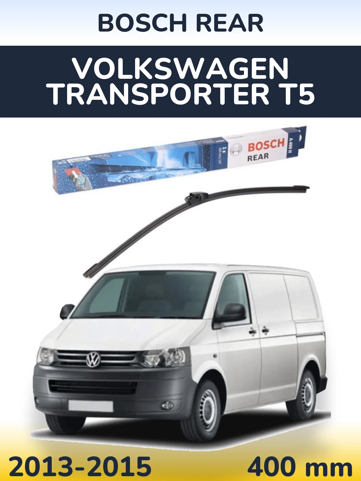 Tylna wycieraczka BOSCH Rear 400 mm do Volkswagen Transporter T5 2013-2015