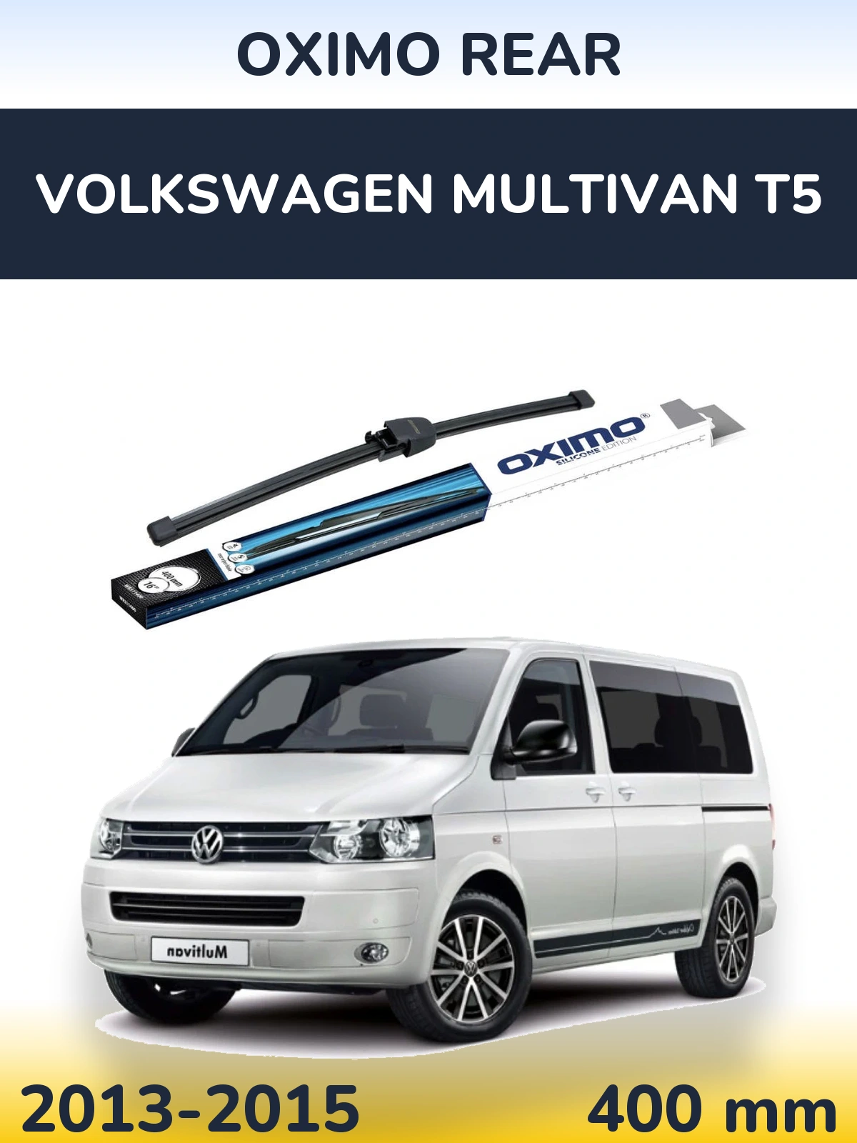 Tylna wycieraczka Oximo Rear 400 mm do Volkswagen Multivan T5 2013-2015