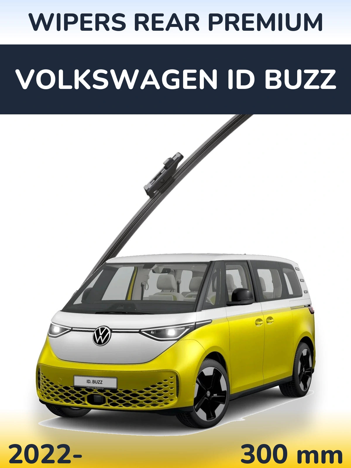 Задний дворник WIPERS REAR PREMIUM 300 мм для Volkswagen ID Buzz 2022-2026