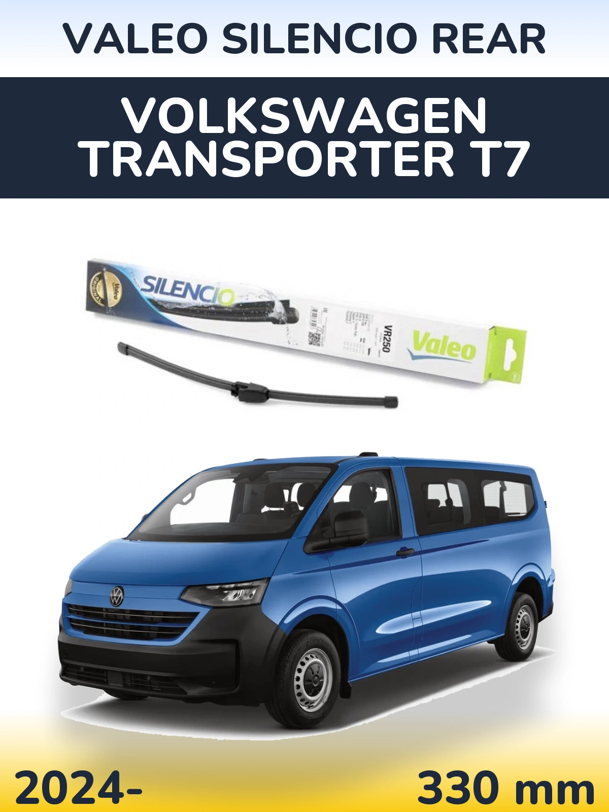 Tylna wycieraczka Valeo Silencio Rear 335 mm do Volkswagen Transporter T7 2024-2026