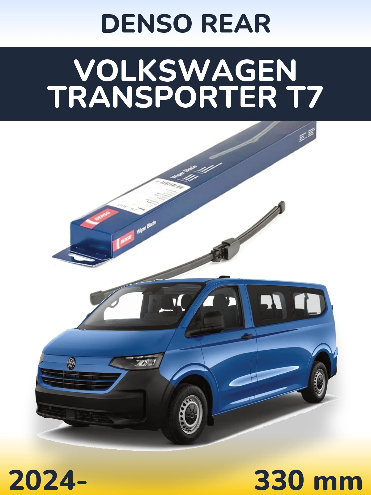 Tylna wycieraczka Denso Rear 335 mm do Volkswagen Transporter T7 2024-2026