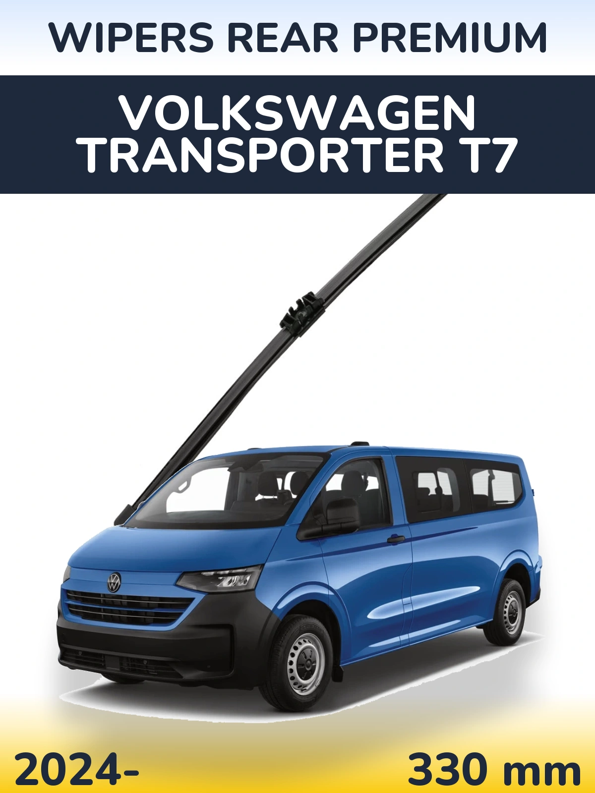 Tylna wycieraczka WIPERS REAR PREMIUM 330 mm do Volkswagen Transporter T7 2024-2026