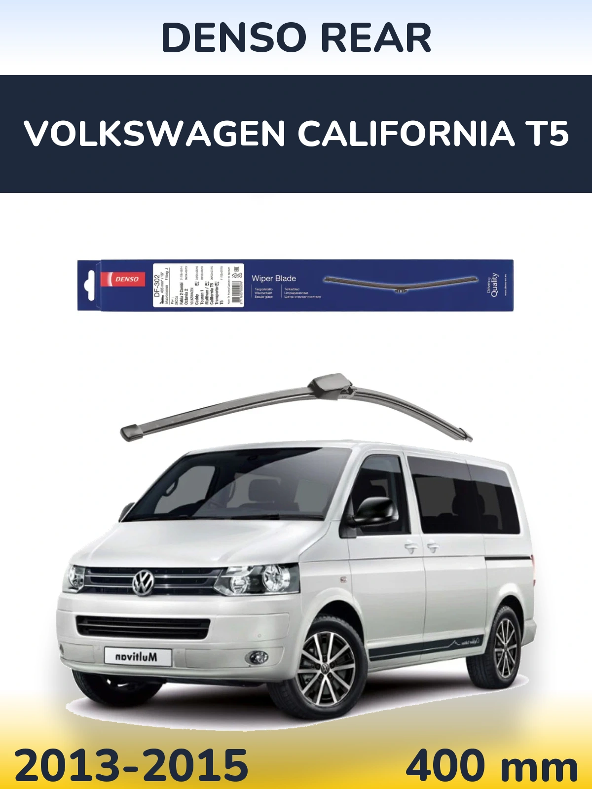 Tylna wycieraczka Denso Rear 400 mm do Volkswagen California T5 2013-2015