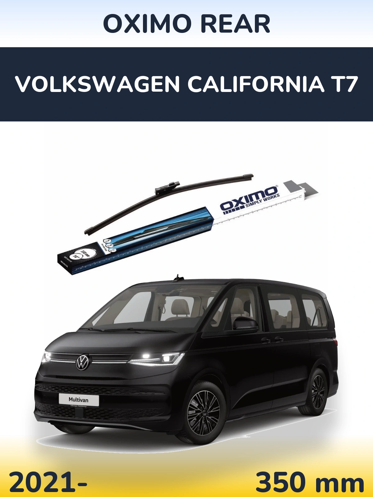 Tylna wycieraczka Oximo Rear 350 mm do Volkswagen California T7 2021-2026