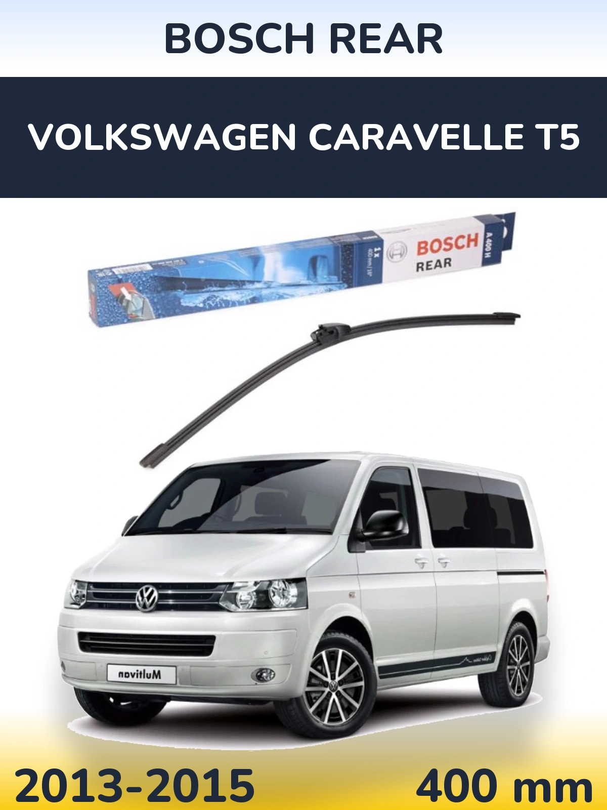 Tylna wycieraczka BOSCH Rear 400 mm do Volkswagen Caravelle T5 2013-2015