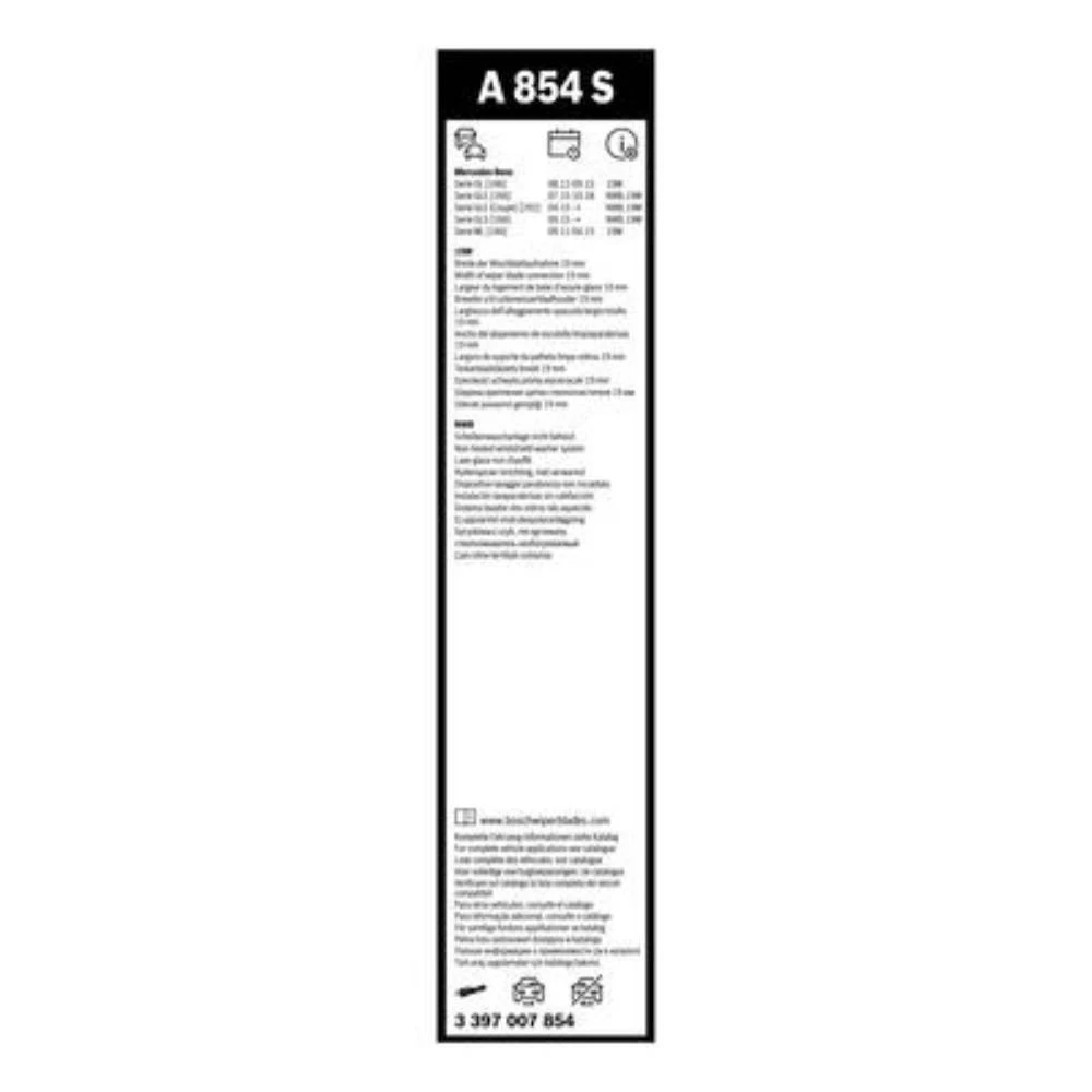 Komplet przednich wycieraczek BOSCH AeroTwin 650 & 580 mm do Mercedes Klasa ML 2011-2015
