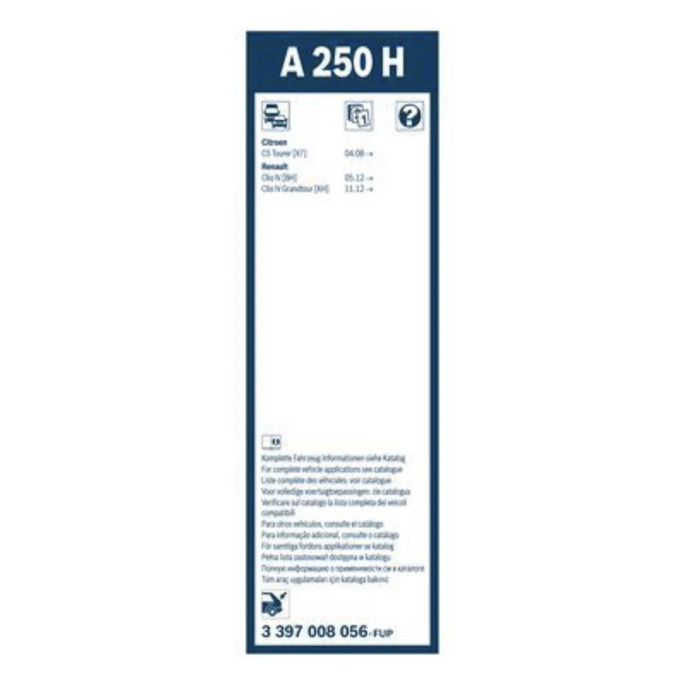 Tylna wycieraczka BOSCH Rear 250 mm do Alpine A290 2024-2026