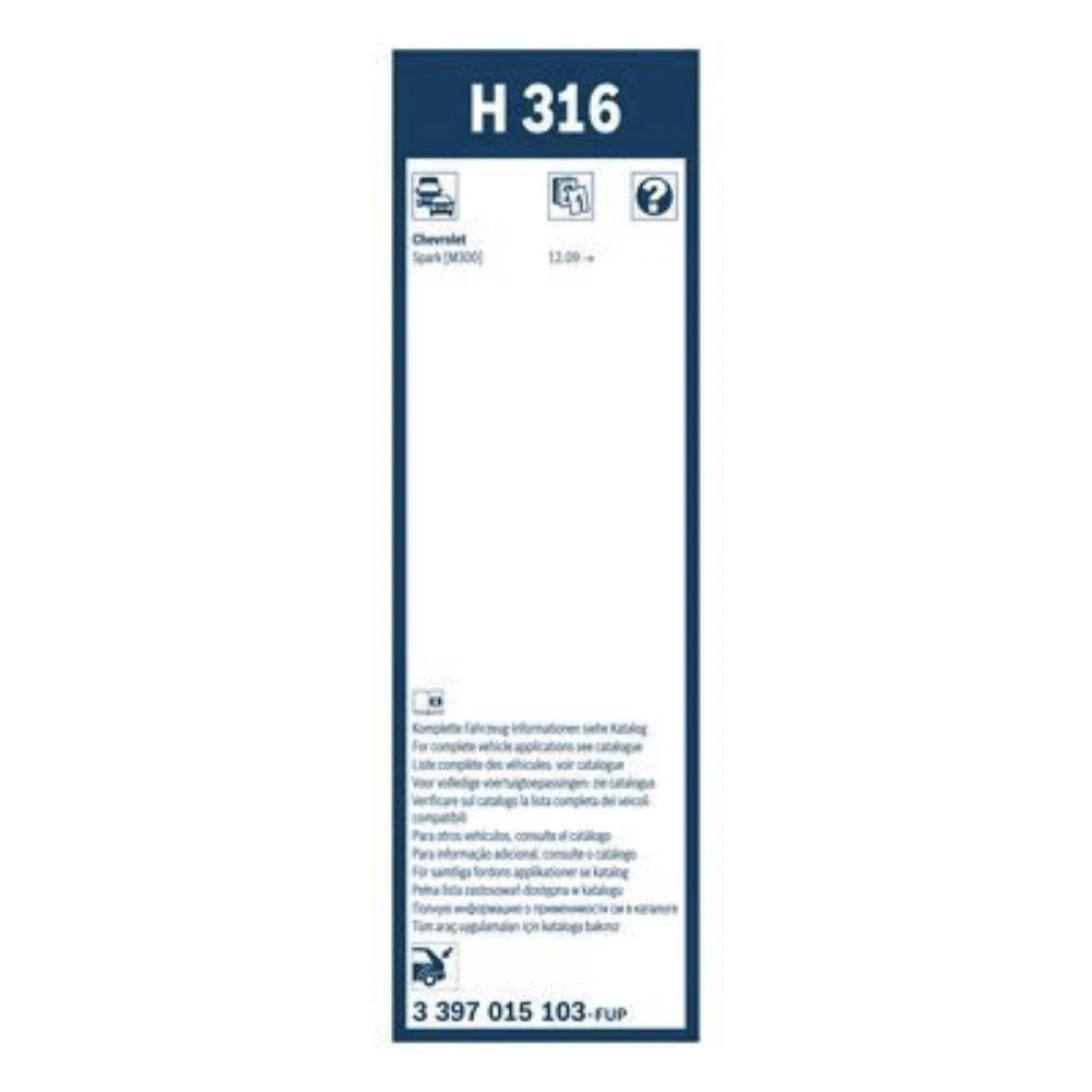 Tylna wycieraczka BOSCH Rear 300 mm do Ravon R2 2015-2020