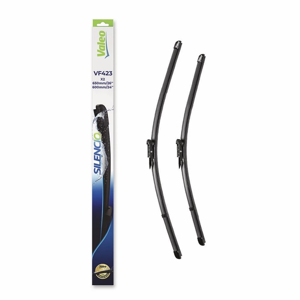 Komplet przednich wycieraczek Valeo Silencio Flat 650 & 600 mm do Mercedes Sprinter 2006-2018