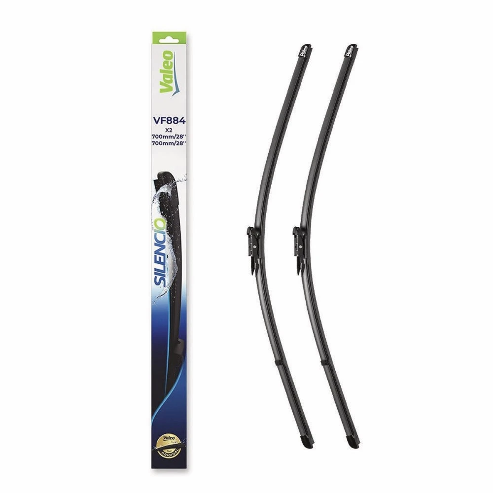Komplet przednich wycieraczek Valeo Silencio Flat 700 & 700 mm do Ford Focus USA 2011-2020