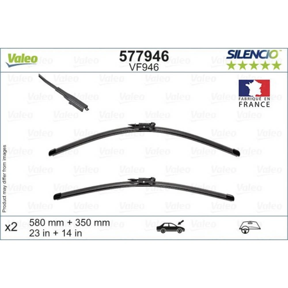Wycieraczki Valeo Silencio Flat do Nissan Juke