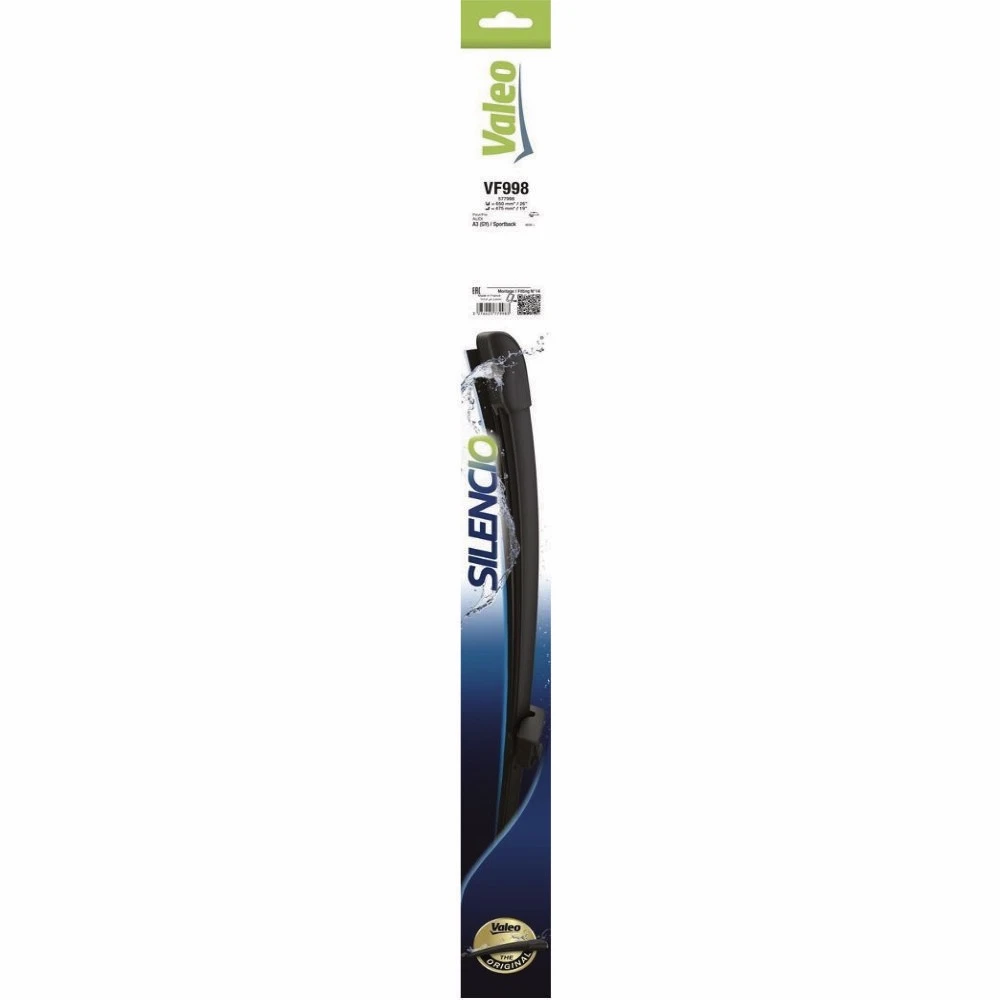 Komplet przednich wycieraczek Valeo Silencio Flat 650 & 475 mm do Audi Q3 2025-2026