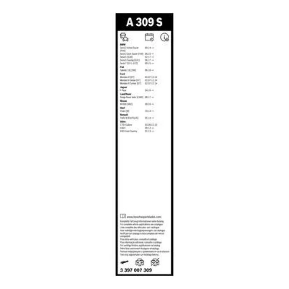 Komplet przednich wycieraczek BOSCH AeroTwin 650 & 475 mm do Ford Mondeo 4 2007-2014