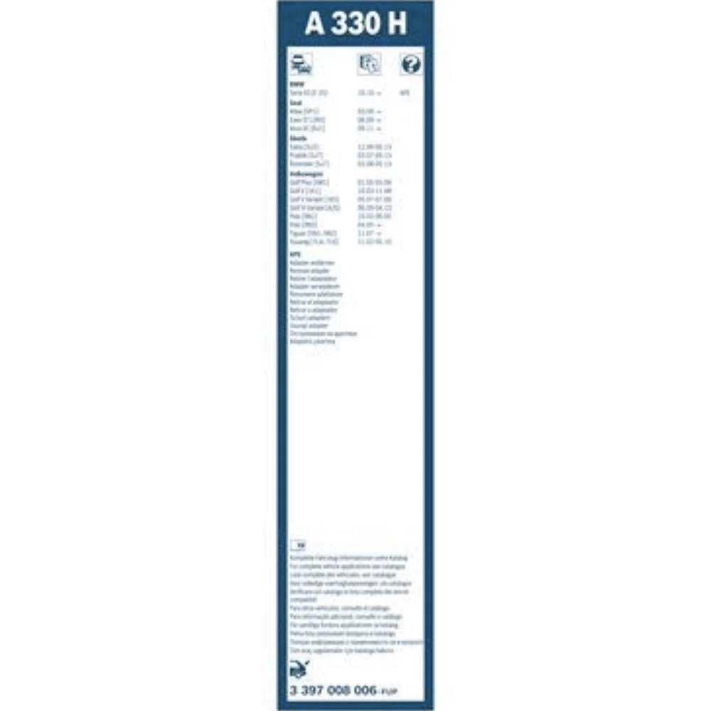Tylna wycieraczka BOSCH Rear 330 mm do Volvo XC60 2 2017-2026