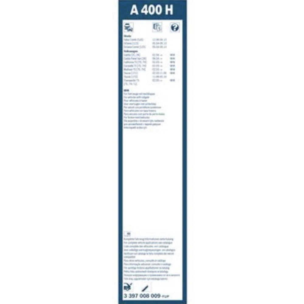 Tylna wycieraczka BOSCH Rear 400 mm do Volkswagen Caravelle T5 2003-2013