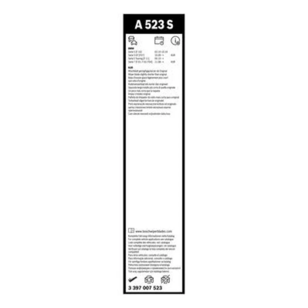 Komplet przednich wycieraczek BOSCH AeroTwin 650 & 450 mm do Alpina B7 2009-2015