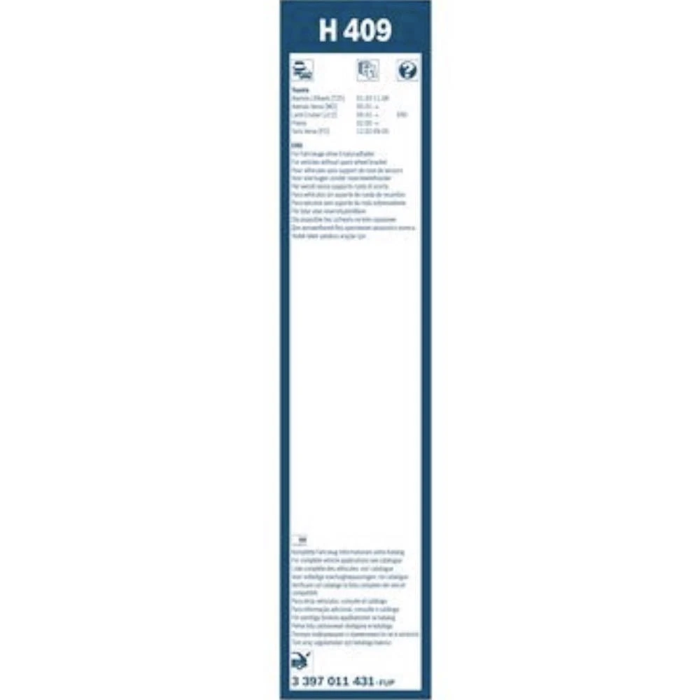Tylna wycieraczka BOSCH Rear 400 mm do Toyota Prius 4 2015-2022