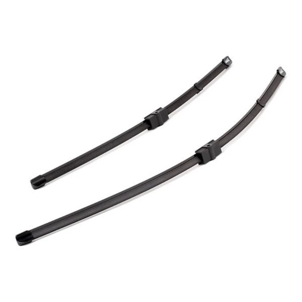 Front wiper blade set Valeo Silencio Flat 650 & 500 mm for Alpina XD3 2013-2017