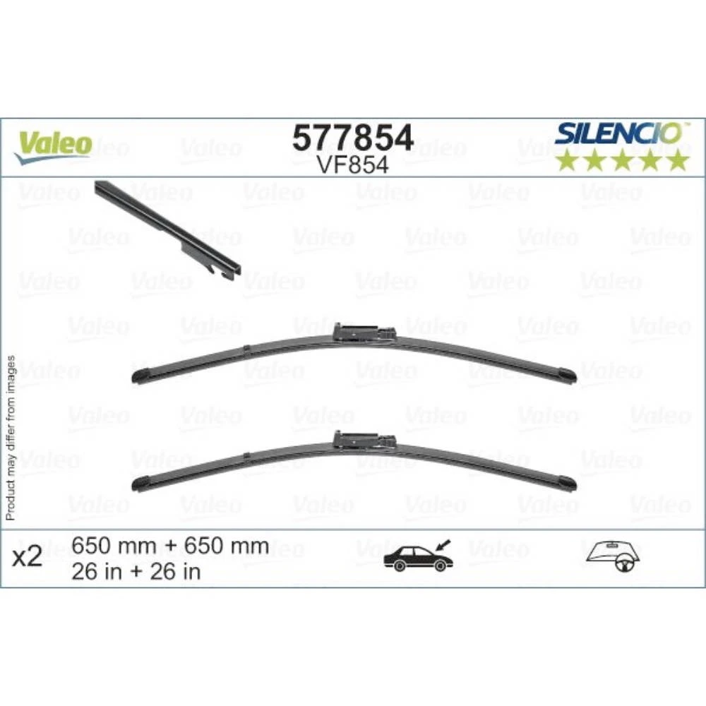 Wycieraczki Valeo Silencio Flat do SEAT Altea
