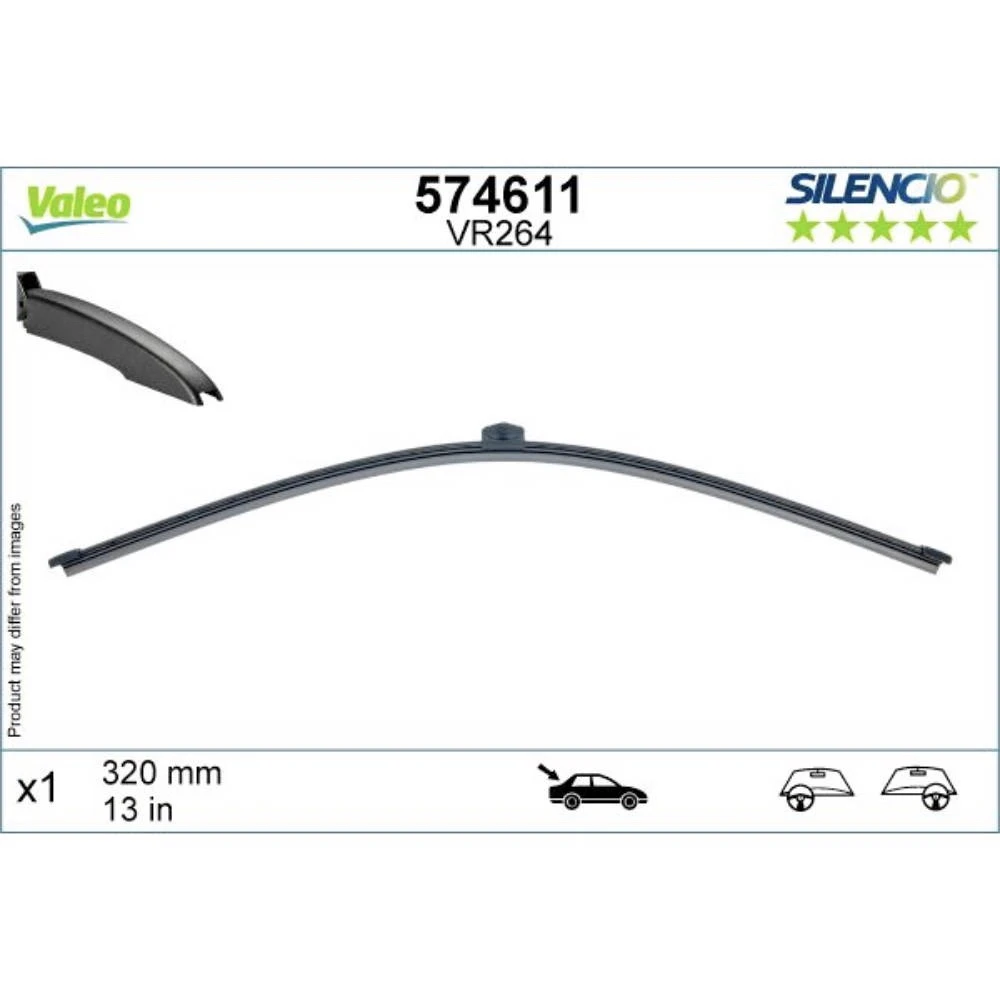 Tylna wycieraczka Valeo Silencio Rear 320 mm do Porsche Cayenne 3 2017-2026