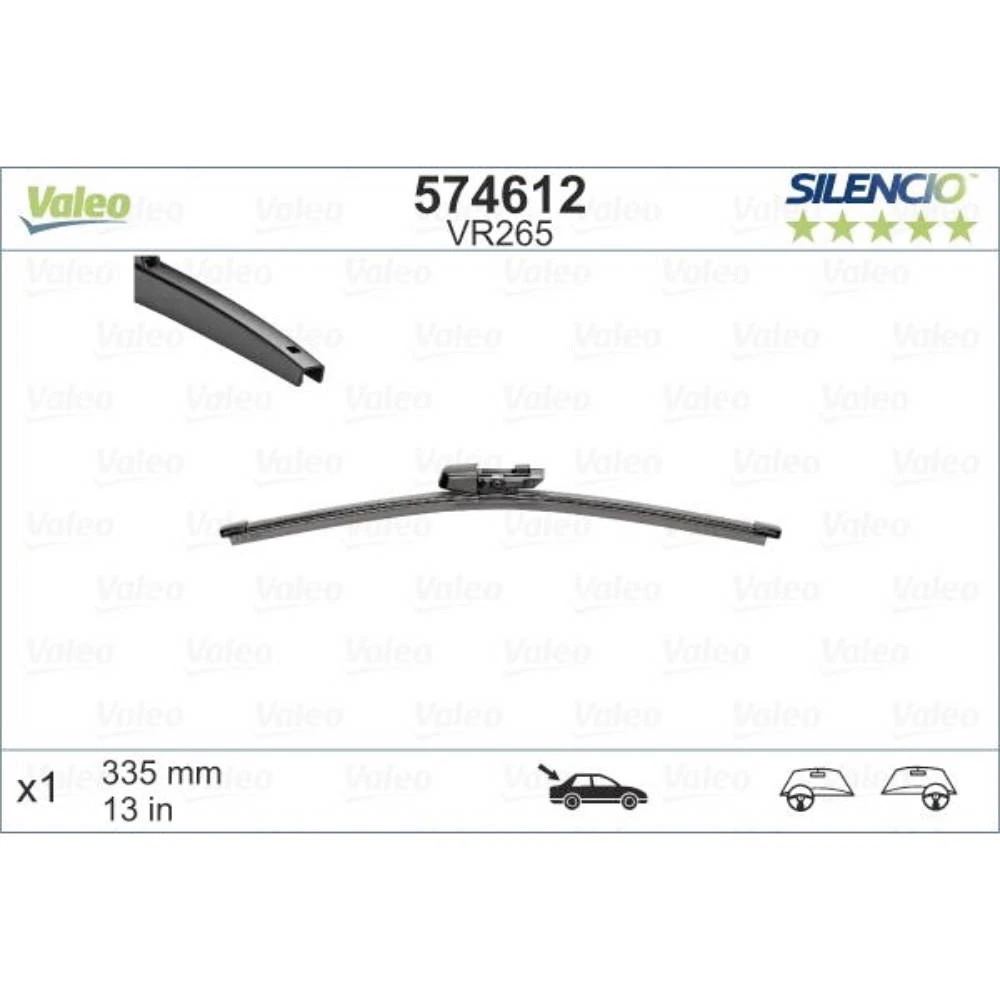 Tylna wycieraczka Valeo Silencio Rear 335 mm do SEAT Leon 3 ST 2012-2020