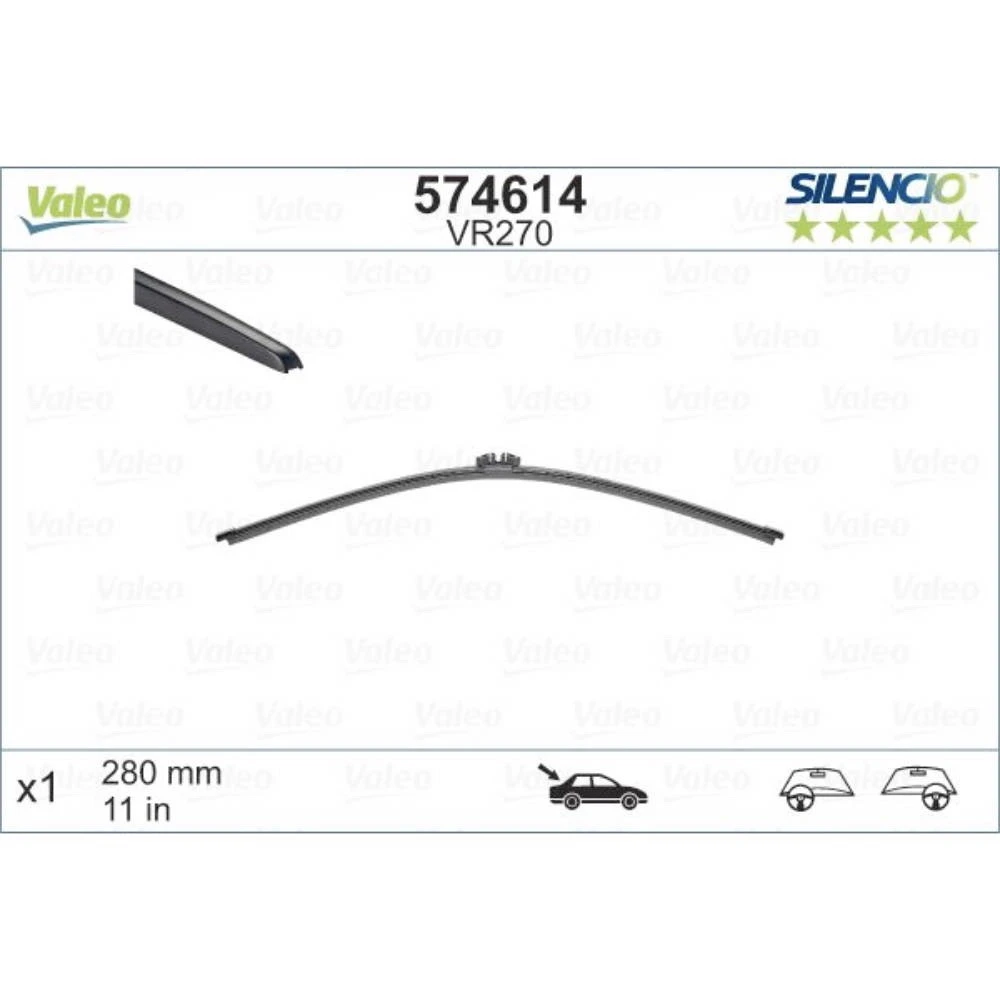 Tylna wycieraczka Valeo Silencio Rear 280 mm do BMW Seria 3 Touring 2018-2026