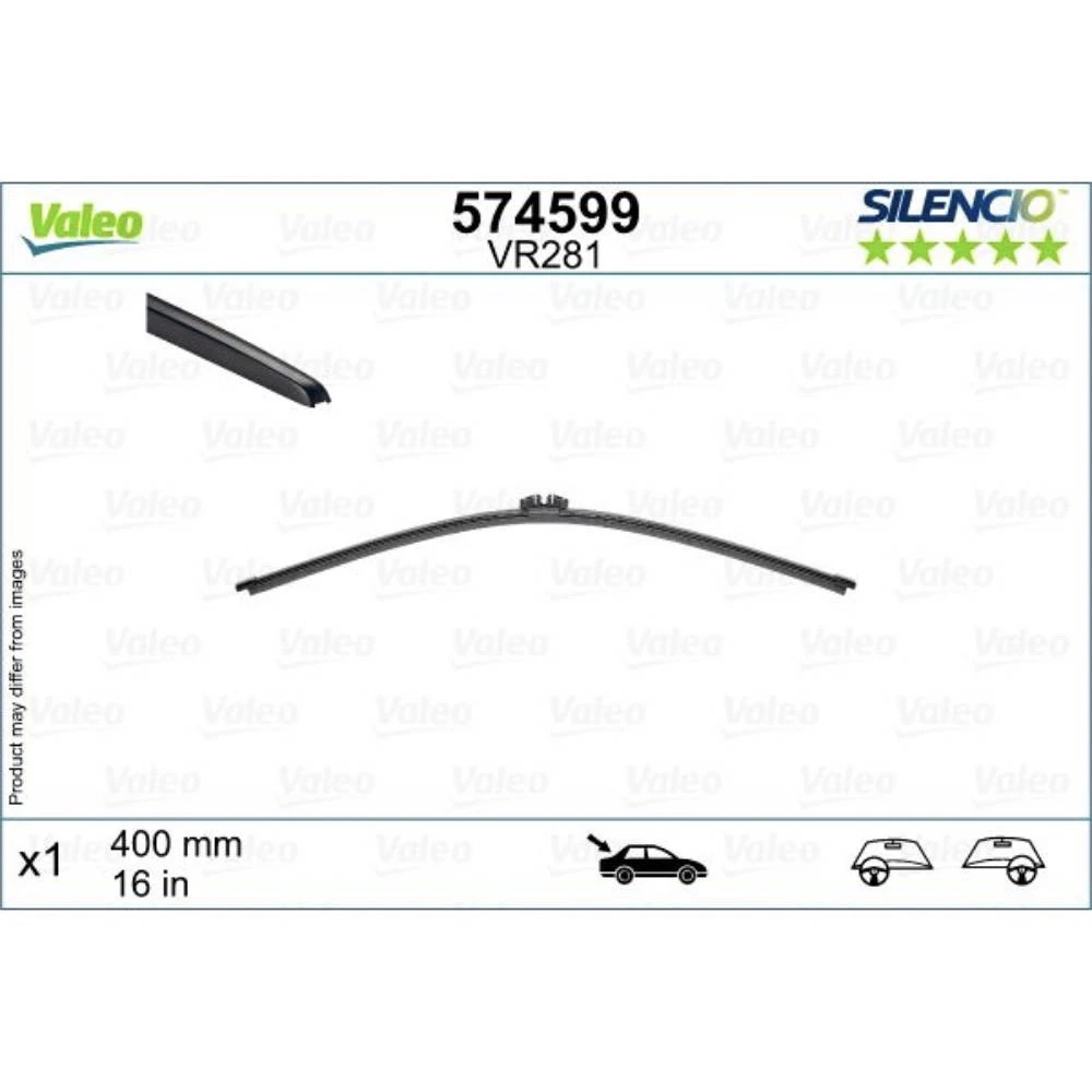 Wycieraczki Valeo Silencio Rear do BMW X7