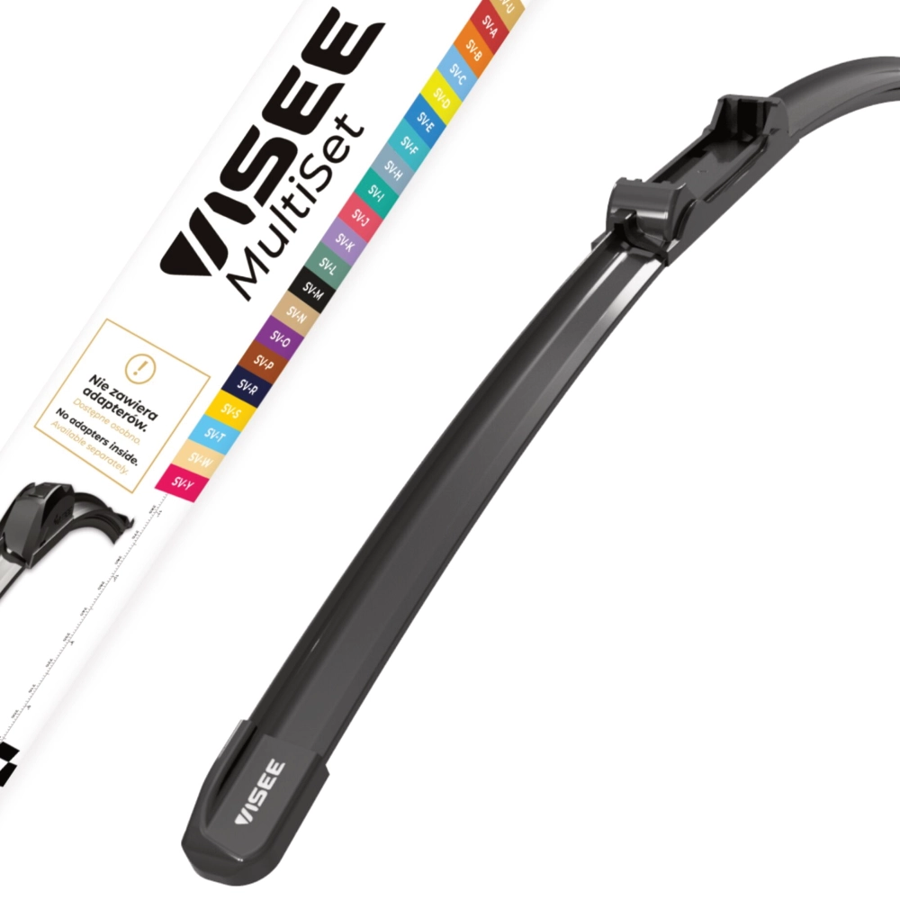Komplet przednich wycieraczek VISEE FLAT PREMIUM MultiSet 600 & 475 mm do BMW Seria 3 Touring 2018-2026